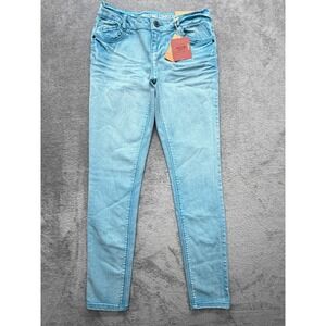 Mossimo Supply Co. Jeans Womens Size 5‎ Blue Light Wash Skinny Low Rise